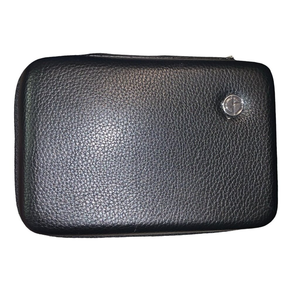 Giorgio Armani EVA Air Business Class Amenity Kit Hard Case Black Empty